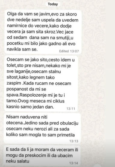 Poruka klijenta